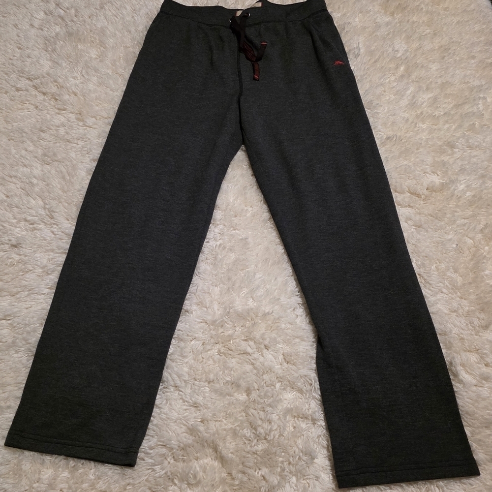 Tommy Bahama Men's Soft Black Sweatpants Relaxed Fit Joggers Sz M